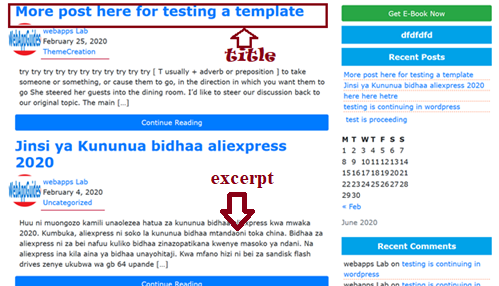 get_the_excerpt vs the_excerpt